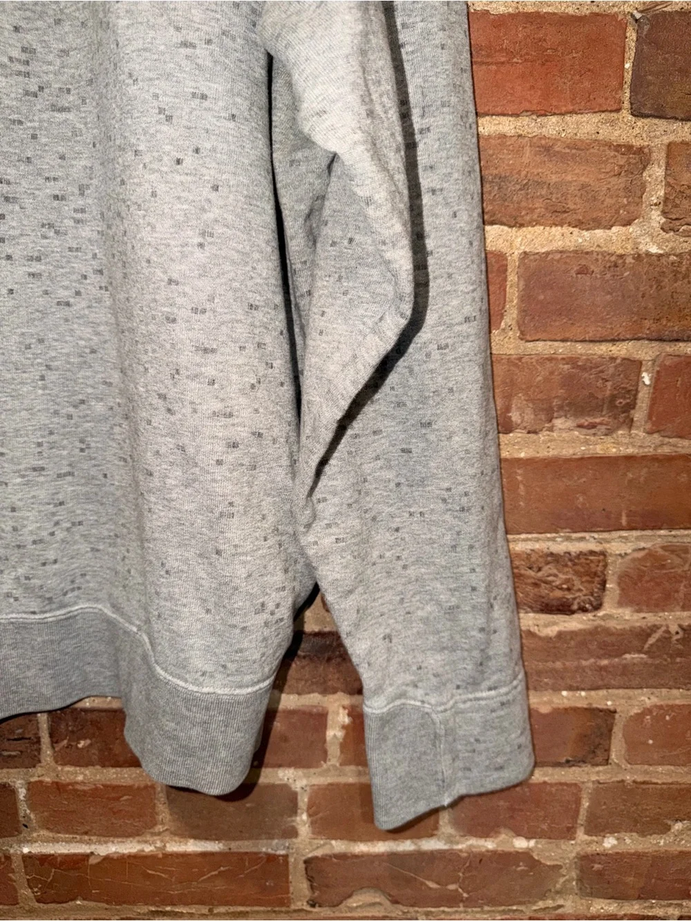 Jordan Light Heather Grey Crewneck Sweatshirt 3XL